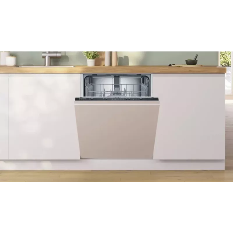 Iebūvējamā trauku mazgājamā mašīna Bosch SMV25AX07F, 12 galda klājumu komplekti, 46 dB, 60 cm pilna izmēra
