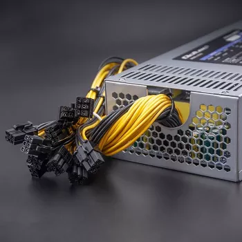 Qoltec 50350 barošanas bloks 1850W PCI-E | 80 Plus Platinum | Gaming Miner