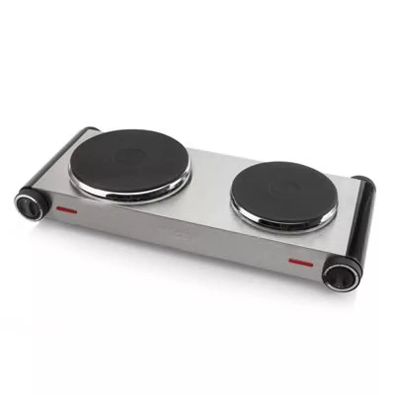 Tristar KP-6248 Dubultā karstā plīts, 2 gatavošanas zonas, rotējoša vadība