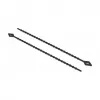 Pērlīšu kabeļsaites DeLOCK 19568 L 150 x W 2.4 mm melnas 100 gab.