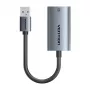 USB uz Gigabit Ethernet adapteris Vention CEZ — vadu USB resursdatora saskarne, 1000 Mbit/s, pelēks