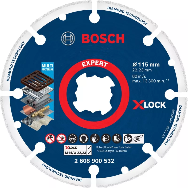 Bosch 2 608 900 532 leņķa slīpmašīnas piederums Griešanas disks