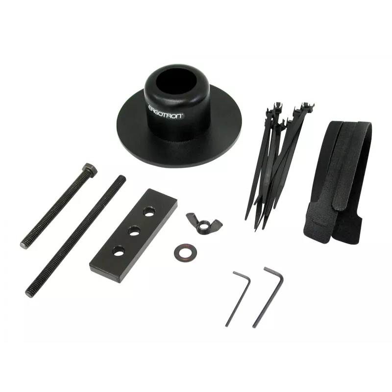 Grommet stiprinājuma pamatne Ergotron DS100 melna