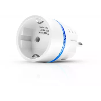 Smart plug SATEL ASW-200 F-W ABAX2 Schuko — bezvadu tālvadības rozete, ABAX2 protokols