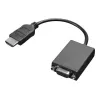 Lenovo HDMI / VGA 0,2 m Melns