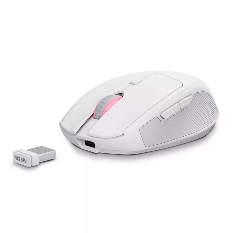 Sharkoon OfficePal M25W bezvadu biroja pele, labā roka, 4000 DPI