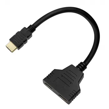 HDMI Video Splitter Savio AK-77 60Hz Melns