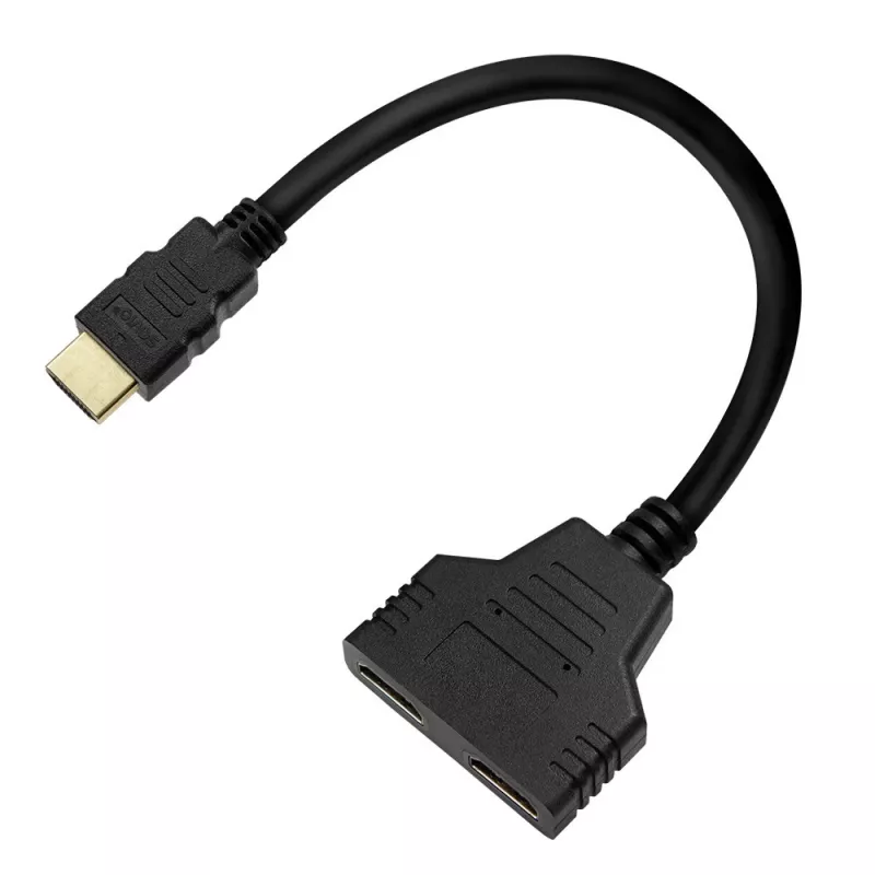 HDMI Video Splitter Savio AK-77 60Hz Melns