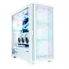 Zalman Z10 DUO ATX ZM-IF120 x4 Balts