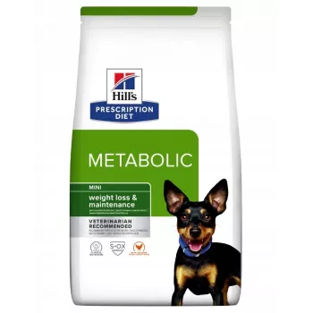 HILL'S PRESCRIPTION DIET Canine Metabolic Mini sausa suņu barība ar vistu 1 kg