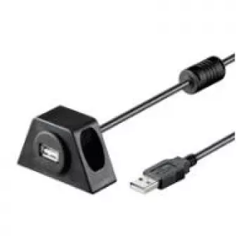 Wentronic 93351 USB kabelis, melns