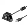 Wentronic 93351 USB kabelis, melns