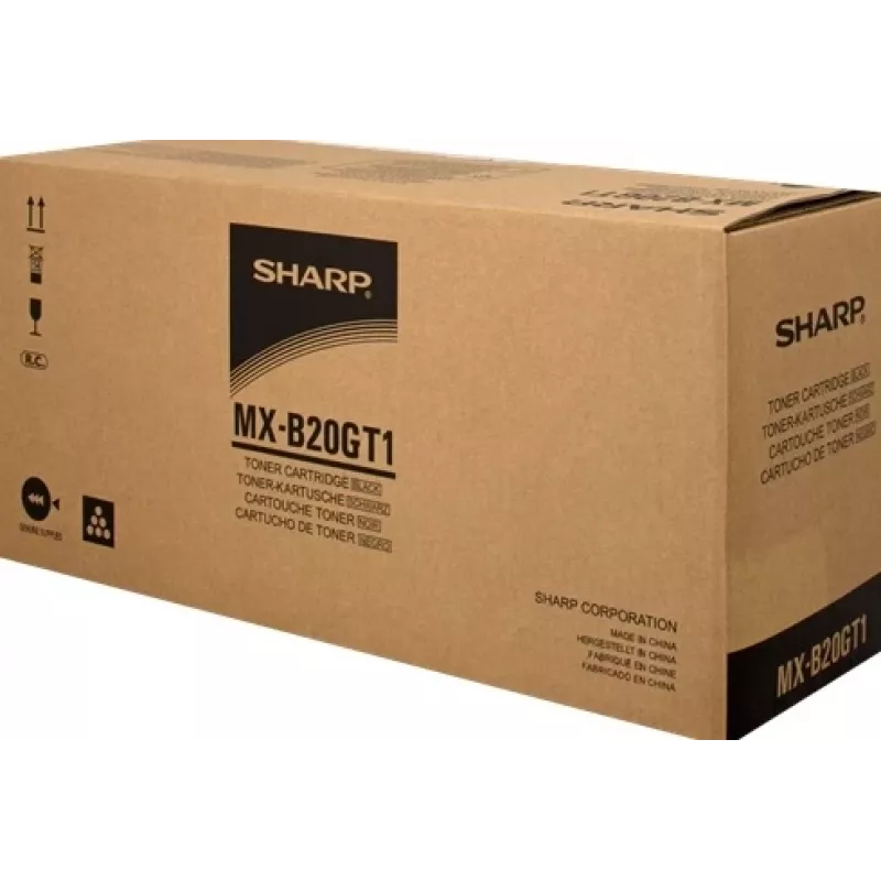 Sharp MXB20GT1 tonera kasetne 1 gab. Oriģināls Melns
