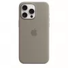Silikona maciņš ar MagSafe iPhone 15 Pro Max - māla krāsa