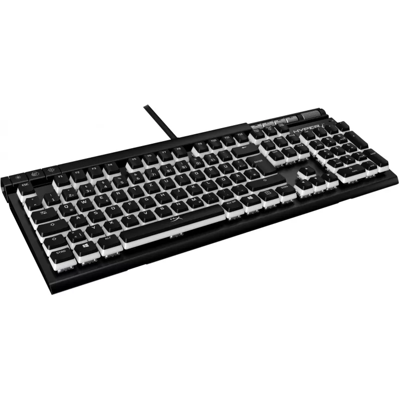 HyperX Pudding taustiņu vāciņi - Pilns taustiņu komplekts - ABS - Melns (DE izkārtojums) - Tastatūras taustiņu vāciņš - ABS - Melns