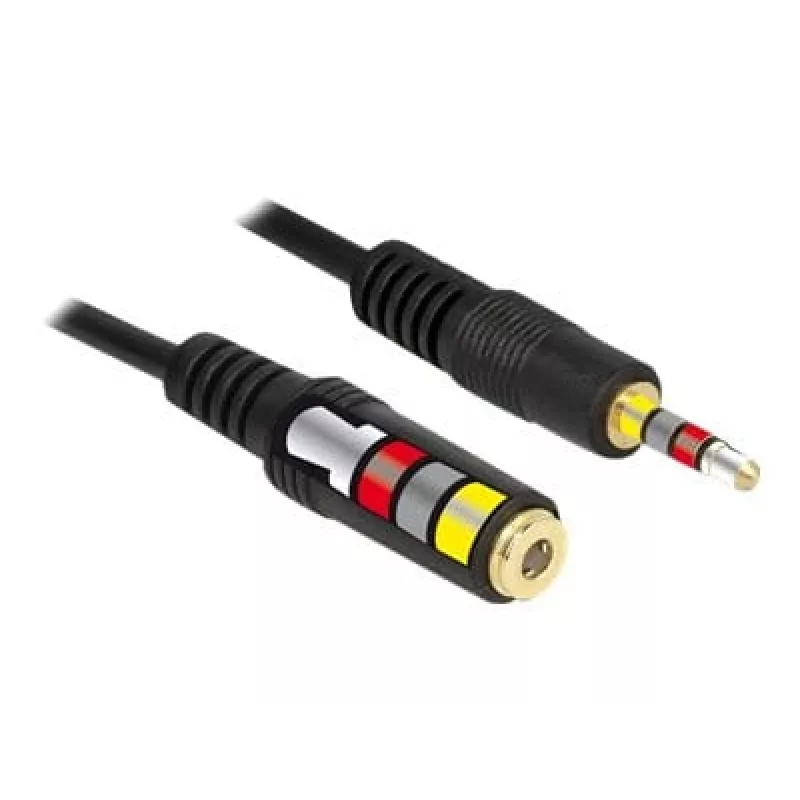 Audio kabelis DeLOCK 84667 2m 3.5mm Melns