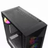 Gembird CCC-FC-900ARGB Gaming datora korpuss Fornax 900, ATX, melns