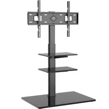 Grīdas TV statīvs ONKRON TS5550-B 32–65 collu (81,3–165,1 cm) ekrāniem, maks. slodze 30 kg, VESA 100x100–600x400, augstums 880–1080 mm, pagriešana ±25°