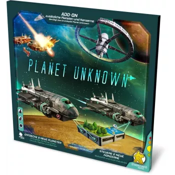 Planet Unknown - Neue Planeten & Konzerne, galda spēles paplašinājums