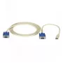 Melnsbox Servswitch EC USB Server kabelis - VGA, USB, 3M