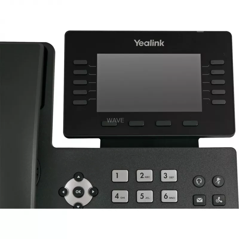 IP telefons Yealink SIP-T54W Melns 10 līnijas LCD Wi-Fi