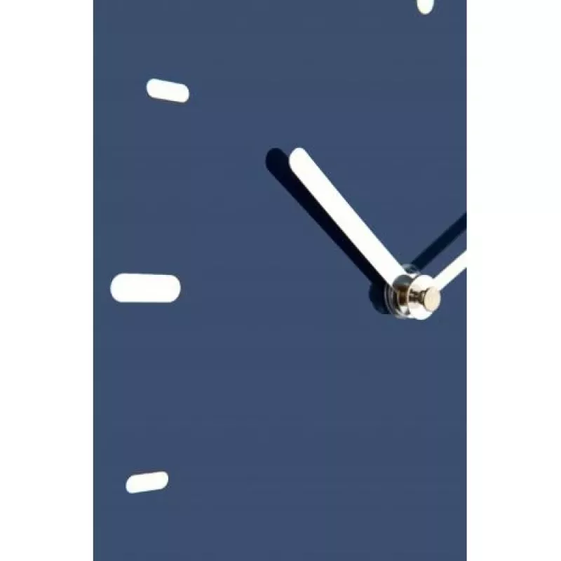 NeXtime pulkstenis 3072bl Thumbs up, 40,5x41,5 cm, sienas, zils/sudrabs