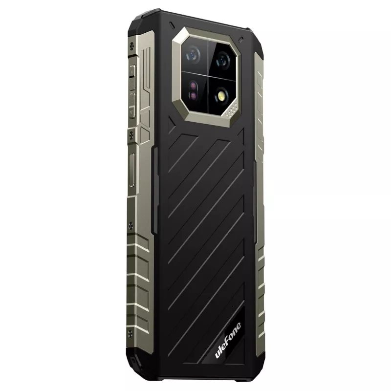 Viedtālrunis UleFone Armor 22 — MediaTek Helio G96, 8 GB RAM, 256 GB atmiņa, melns