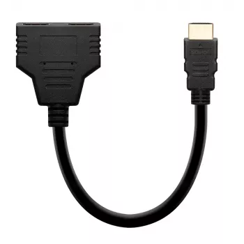 HDMI Video Splitter Savio AK-77 60Hz Melns