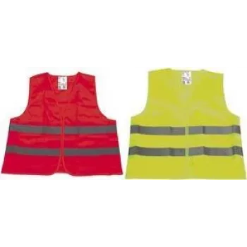 Augstas redzamības drošības veste IWH 540306, 100% poliesters, oranža, EN 471