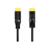 LogiLink CHA0025 HDMI kabelis 25 m HDMI Type A (Standarta) Melns