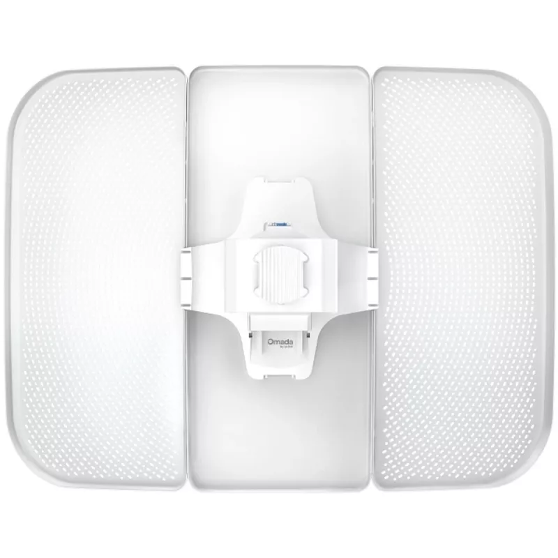Tīkla tilts TP-LINK Beam Bridge 5 UR KIT, 5 GHz vienjoslas, Wi‑Fi 5 (802.11ac), Gigabit Ethernet, ārējā antena, maks. diapazons 15000 m, balts