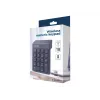 Gembird KPD-W-02 ciparu tastatūra klēpjdatoram/datoram Bluetooth Melna