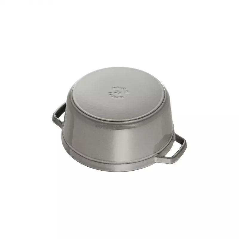 Staub Cocotte 3,8 L apaļa čuguna kastroļa cepamtrauks