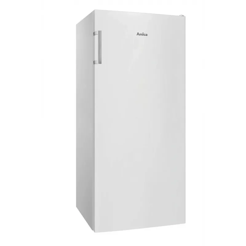 Lāde/saldētava AMICA FZ208.3AA(E) – 208 L kopējā, 145 L neto saldētava, augšpusē uzstādīta, balta, maiņvirziena durvis, R600a