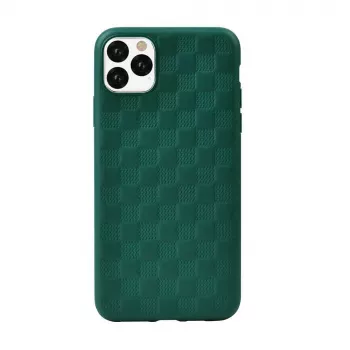 Aizsargājošs mīksts maciņš Devia Woven2 iPhone 11 Pro, zaļš