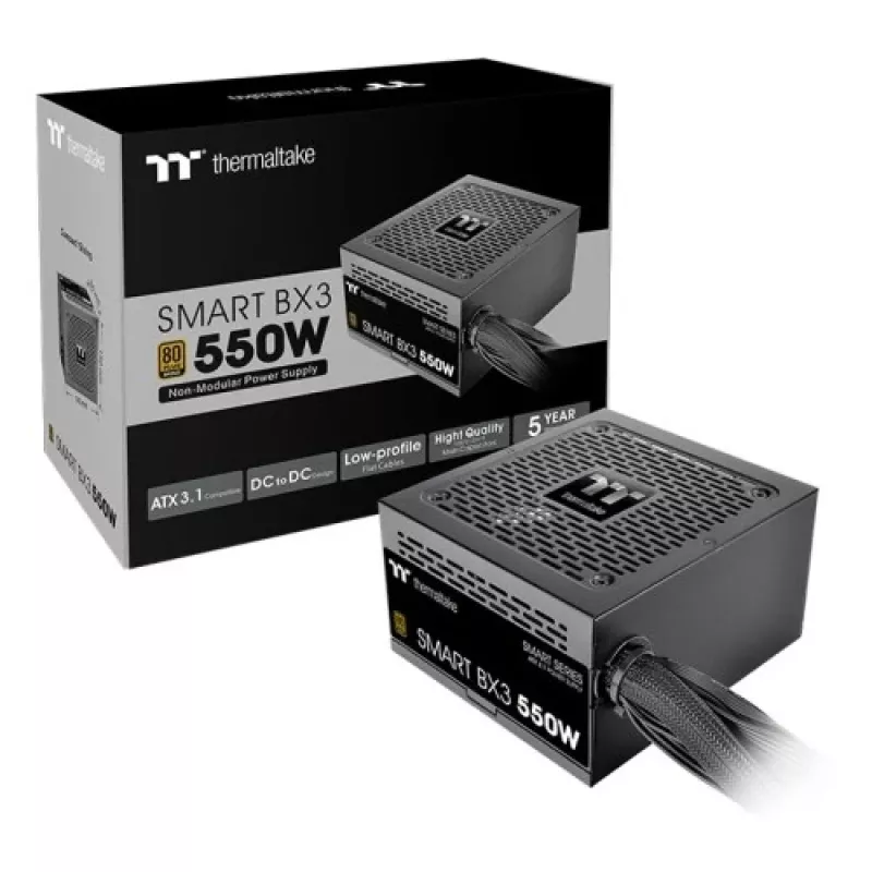 Barošanas bloks Thermaltake Smart BX3 550W, 80 PLUS Bronze