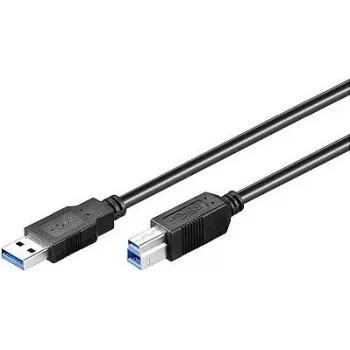 Wentronic 93655 USB kabelis, melns