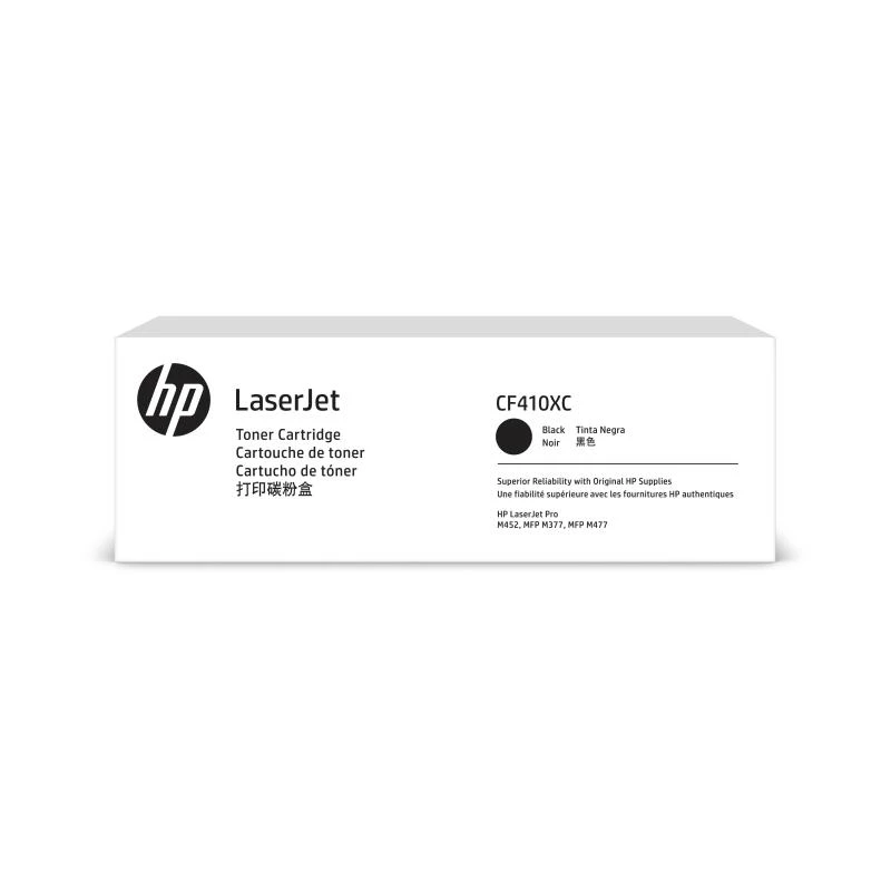 HP CONTRACT Cartridge No 410X HP410X HP 410X Melns HC (CF410XC)