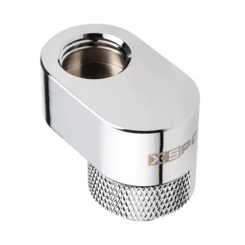 XSPC G1/4 Rotējošs 14 mm Nobīdes Savienotājs - Hromēts