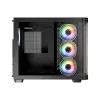 Datora korpuss LC-Power LC-8001B-ON Midi Tower, melns