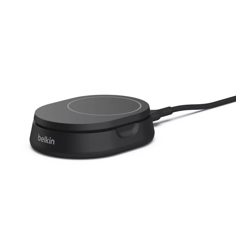 Bezvadu lādētājs Belkin BoostCharge Pro WIA008btBK ātrā uzlāde iekštelpām viedtālrunim melns