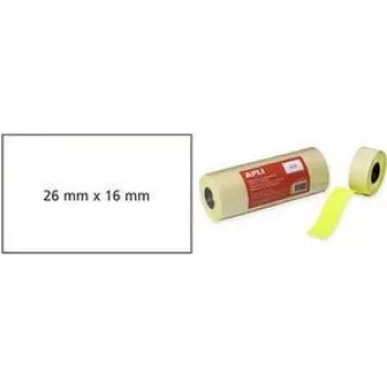 Cenu uzlīmes agipa 151992 baltas pastāvīgas 26 x 16 mm cenu noteikšanai un marķēšanai