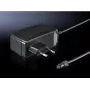 strāvas adapteris Rittal SZ 4315.860 — iekštelpām, ieeja 100–230 V, izeja 24 V, melns, 1,8 m kabelis