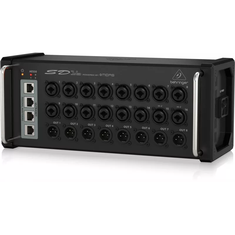 Stage Box Behringer SD16 melns metāls
