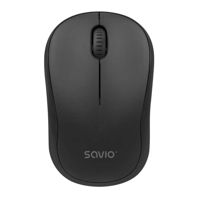 Bezvadu pele SAVIO MB-03, Bluetooth saskarne, 1000 DPI, AA baterija, 99×60×39 mm, 51 g, komplektā uztvērējs