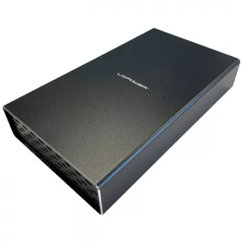 HDD/SSD korpuss LC-Power LC-DOCK-C-35-M2 3.5 collas USB Type-C 10 Gbit/s