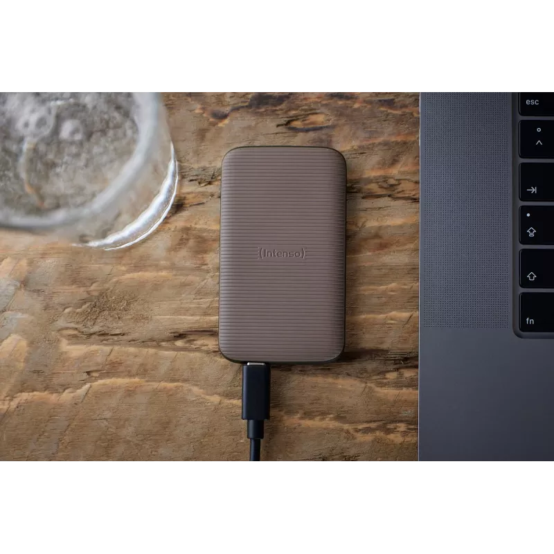 SSD disks Intenso 1TB ārējais USB Type-C 3.2 Gen 2 brūns