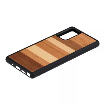 Aizsargapvalks Samsung Galaxy Note 20, man and wood — melns
