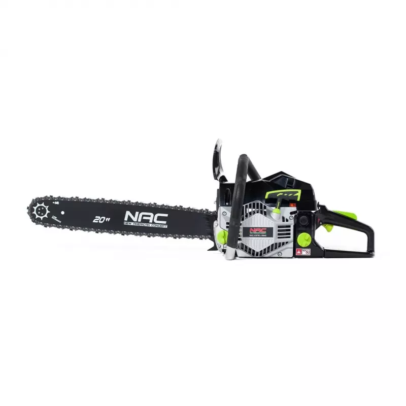 Motorzāģis NAC CST61-50AC benzīna 61,5 cm³ 3,8 ZS 50,8 cm vadotnes sliede 76 posmu ķēde