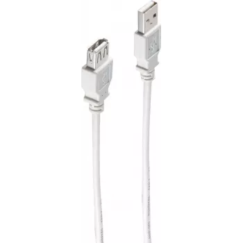 USB kabelis USB A/USB A V/M 0,3m ShiverPeaks